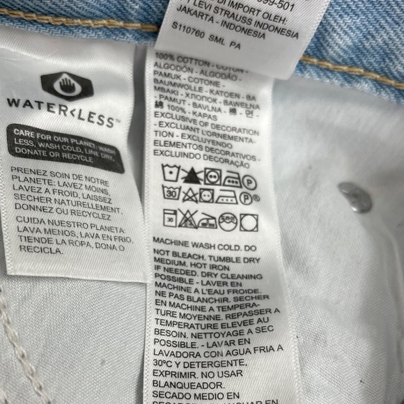 Levi’s ’94 Baggy Twisted Slit-Hem Jean 30x31 - Picture 15 of 16